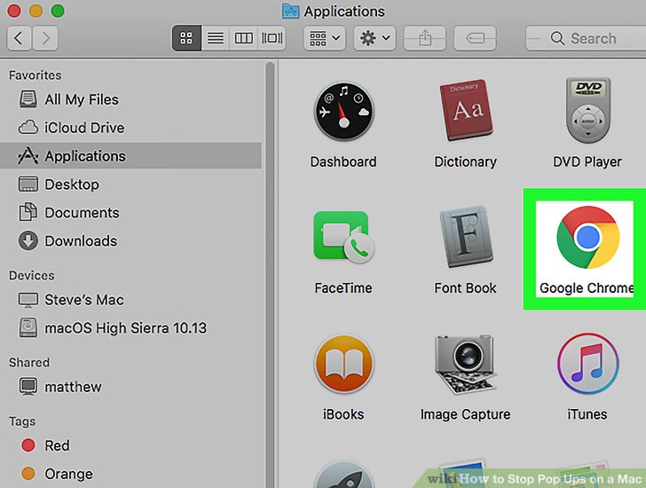 How to unblock pop ups on mac